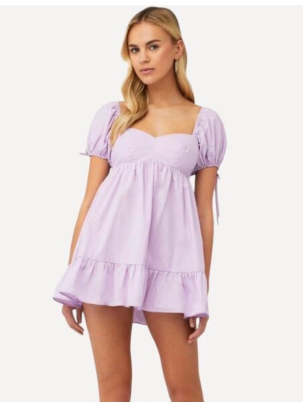 Amanda uprichard Sicily dress M purple